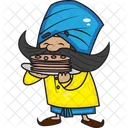Mustache Man Man Punjabi Man Icon