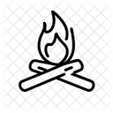 Free Fire Campfire Fire Icon