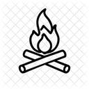 Free Fire Campfire Fire Icon