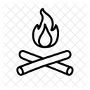 Free Fire Campfire Fire Icon