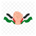 Freedom Flag Palestine Icon