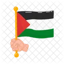 Freedom Flag Palestine Icon