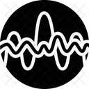Frequency Rate Sound Wave Icon