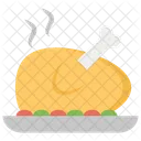 Fried Chicken Fooding Chicken Piece Icon
