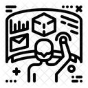 Future Technology Device Surveillance Icon