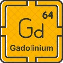 Gadolinium Preodic Table Preodic Elements Icon