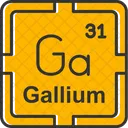 Gallium Preodic Table Preodic Elements Icon