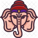 Ganesha Hinduism Elephant Icon