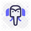 Ganesha Hindu Elephant Icon