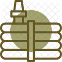 Garden Hose Watering Equipment Outdoor Irrigation Icon