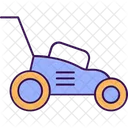 Gardening Machine Grass Cutter Lawn Maintenance Icon