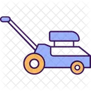 Gardening Machine Grass Cutter Lawn Maintenance Icon