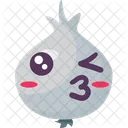 Garlic Emoji Funny Icon