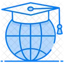 Global Education Worldwide Education Overseas Education Icon