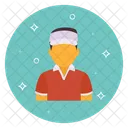 Golf Sportsman Golfer Golf Player Icon