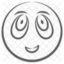 Emoticon Goofy Eye Emoji Funny Emoji Icon