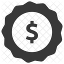 Badge Best Dollar Icon