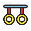 Gym Ring Gym Fitness Icon