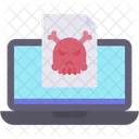 Hacking Cybercrime Security Breach Icon
