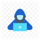 Hacking Cyber Attack Breach Icon