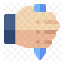 Handwriting Hand Write Icon