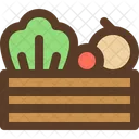 Harvest Box Vegetable Icon