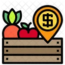 Harvest Apple Carot Icon