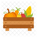 Vegetables Fruit Box Icon