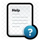 File Document Help Icon
