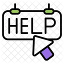 Help Click Cursor Icon