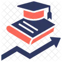 Higher Education Growth Education Icon