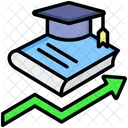 Higher Education Growth Education Icon