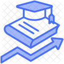 Higher Education Growth Education Icon