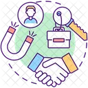 Employee Retention Hiring Icon