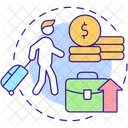 Higher employment  Icon