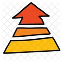 Higher Up Straight Icon