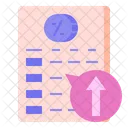 Higherinterestrates Interestratepolicy Interest Rate Proportion Deposited Borrowed Icon