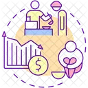 Higher Poverty Levels  Icon
