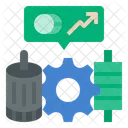 Higher Spare Parts Cost Electric Vehicle Spare Parts Sparepart Icon