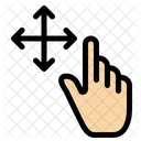 Hold Finger  Icon