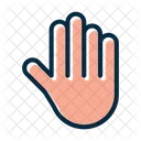 Holding Hand Happy Icon
