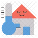 Home Temperature House Emoji Home Emoticon Icon