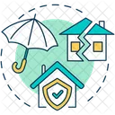 Home Insurance House Icon