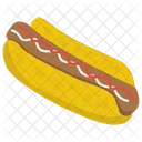 Hotdog Hotdog Sandwich Fast Food Icon
