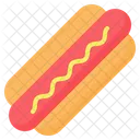 Hotdog Sausage Sandwich Icon