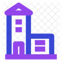 House And Garage  Icon