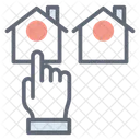 Choose Home House Selection Homeownership Icon