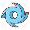 Hurricane Cyclone Cyclonic Icon