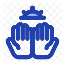 Iftar Pray Pray Sunset Icon
