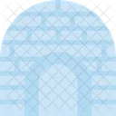 Winter House Snow Icon